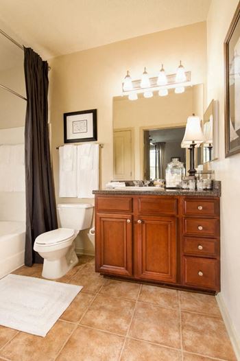 Model bathroom